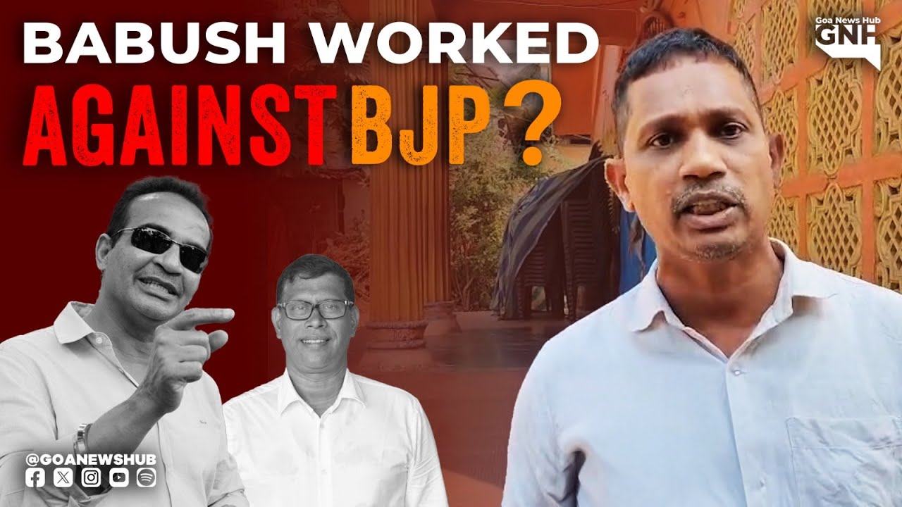 Sandeep Sawant Alleges Minister Atanasio Monserrate, PA Worked Against BJP
