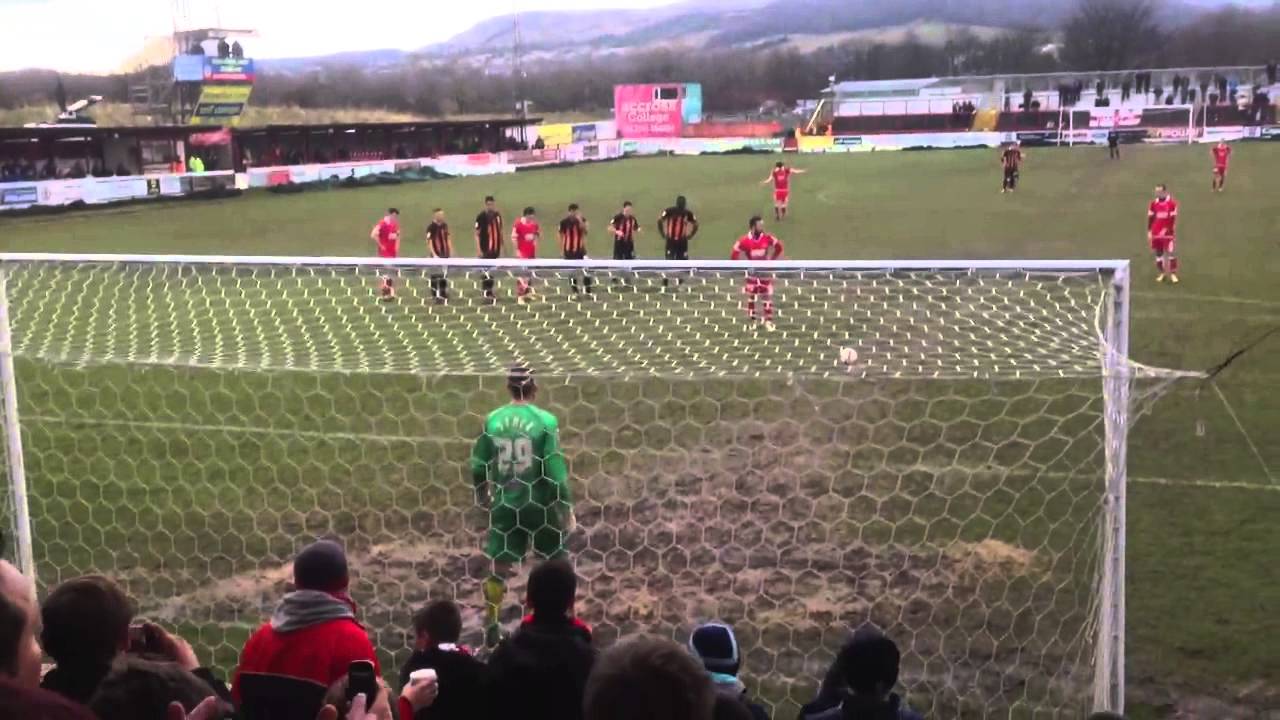 Lee Molyneux's Hat-Trick Penalty For Accrington Stanley V B