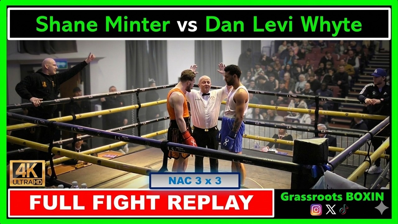Shane Minter vs Dan Levi Whyte - FULL FIGHT - NAC Bout - Guildford City Boxing Show (05/03/26)