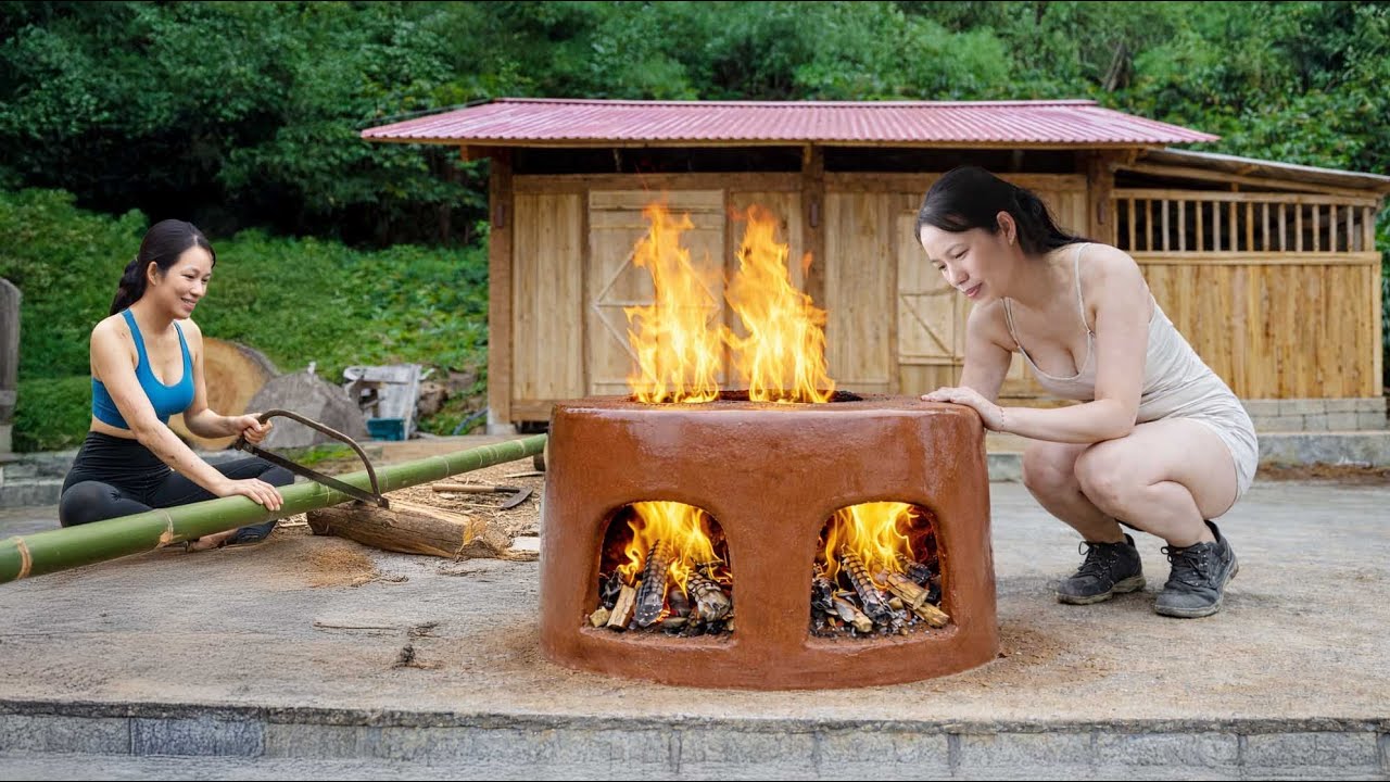 CEO Escapes City Life | Countryside Survival & Wild Food Cooking