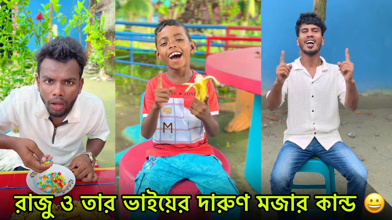 রাজু ও তার ভাইয়ের দারুণ মজার কান্ড 😀 | Raju & Brother Funny Comedy | Part 23 | NLF Sohel Official