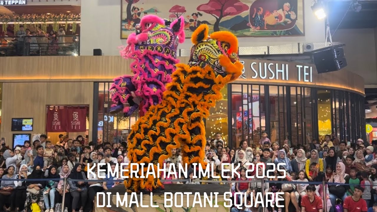 BARONGSAI & LION DANCE 2025 DI MALL BOTANI BOGOR