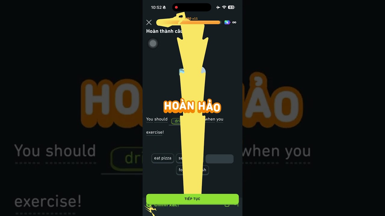 Học Duolingo ngày thứ 687 cùng Knguyen #duolingo #ielts #hoctienganh #learnenglish #learning