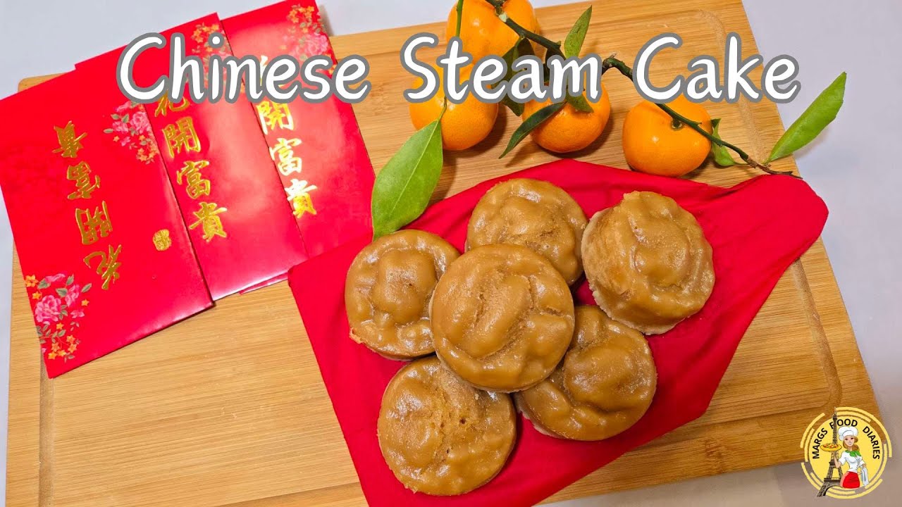 Super Easy Chinese Steam Cake|Margs Food Diaries