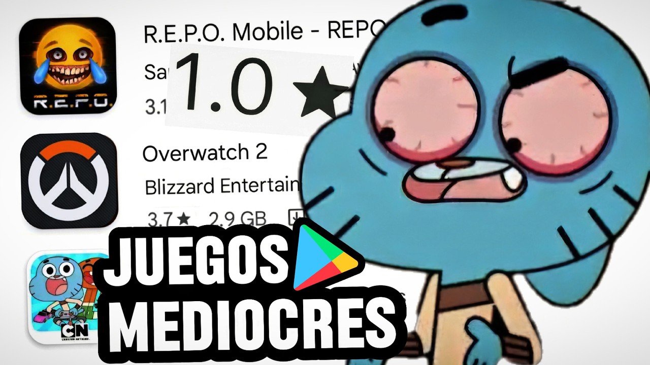 Probé JUEGOS de la PLAY STORE con la PEOR CALIFICACION 2
