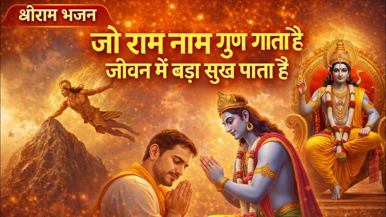जो राम नाम गुण गाता है | श्रीराम भजन 2026। ट्रेडिंग भजन