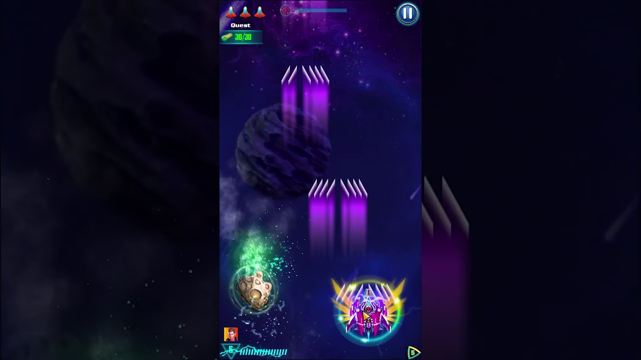 Stage 12 - Part 13: Maximizing the power ups and not to get early | Galaxy Attack - Alien Shooter