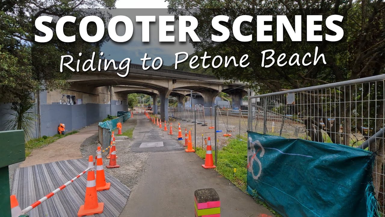 To Petone Beach, A Lunchtime Ride | 12th Sept 2025  | Lower Hutt, Wellington, New Zealand