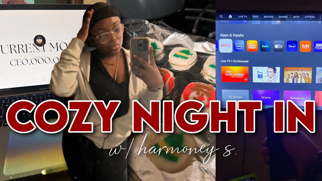COZY NIGHT IN! : skincare, baking, etc {VLOGMAS DAY 2}