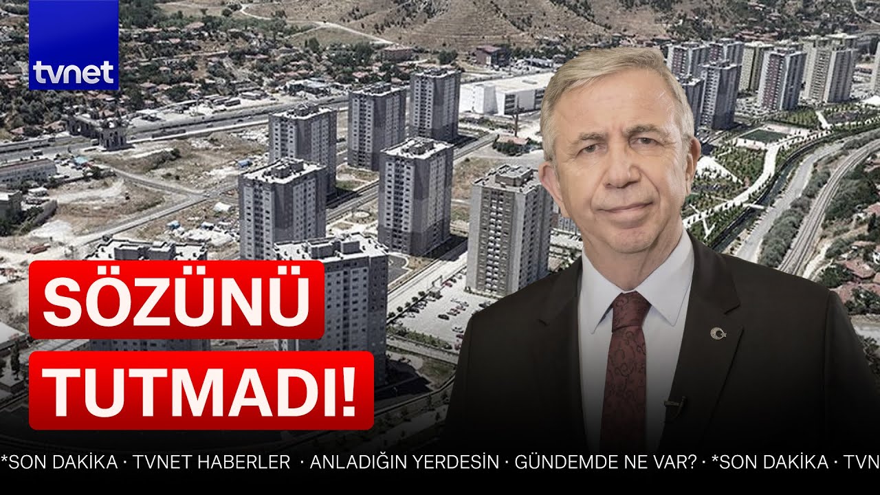 Mansur Yavaş’a kentsel dönüşüm sorusu!