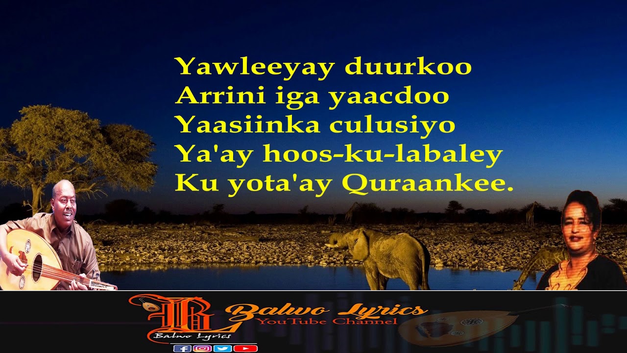 Hees: Hayebaa|| Saynab Cige & Salaad-Darbi|| Balwo Lyrics