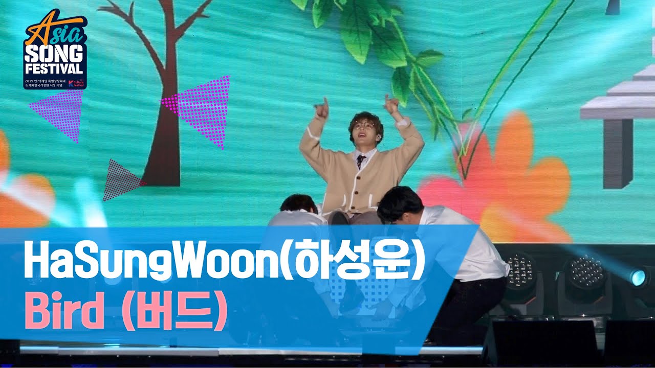 하성운 (Ha Sung Woon) CAM 직캠 - Bird (버드) [ 2019 Asia Song Festival 아시아송페스티벌]