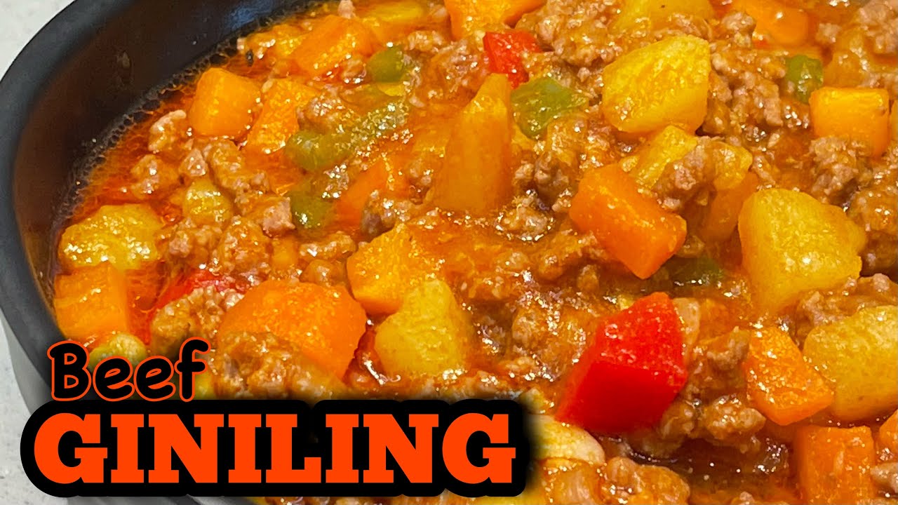 Giniling na Baka | how to cook giniling | beef recipe