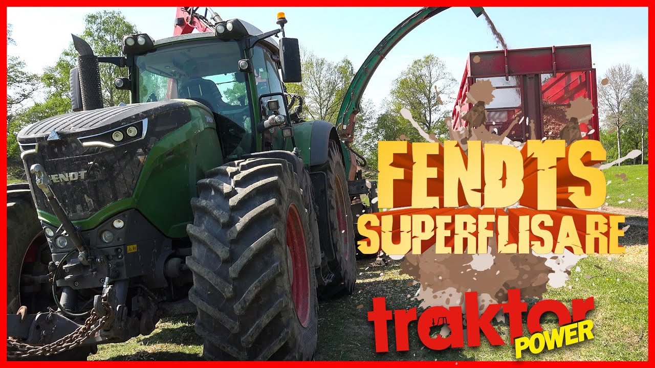 Tre jätte-Fendtar på flisuppdrag!