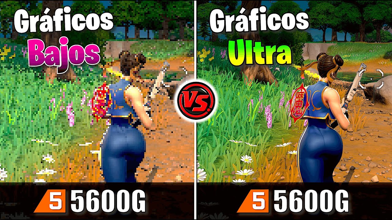 ✅ Ryzen 5 5600G ✅ TEST en 20 JUEGOS 🔴 Gráficos BAJOS vs ULTRA 🔴