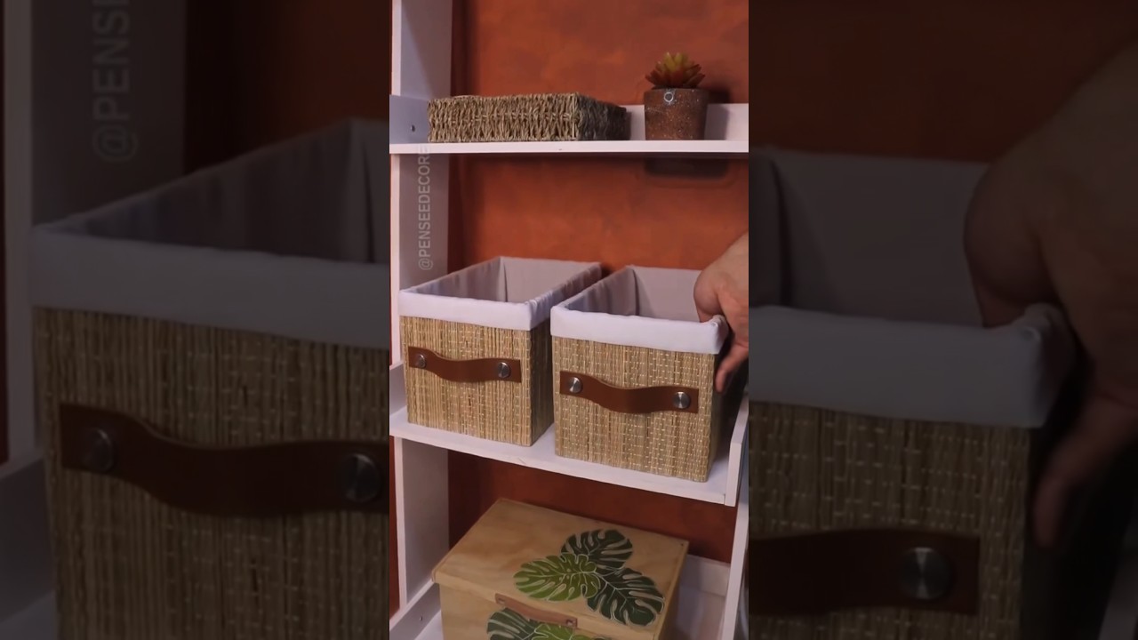 DIY ORGANIZADOR COM CARA DE LOJA #decoration #diy #caradeloja