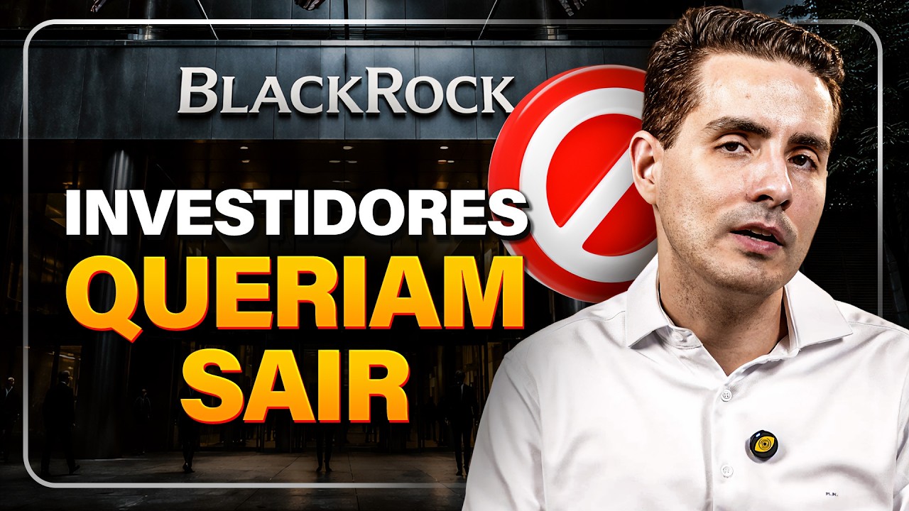 BLACKROCK limita SAQUES de investidores. Isso é um ALERTA?