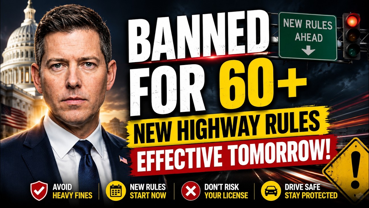 ❌ SENIORS OVER 60:  New Highway Rules Starting Soon &mdash; Don&rsquo;t Risk Your License