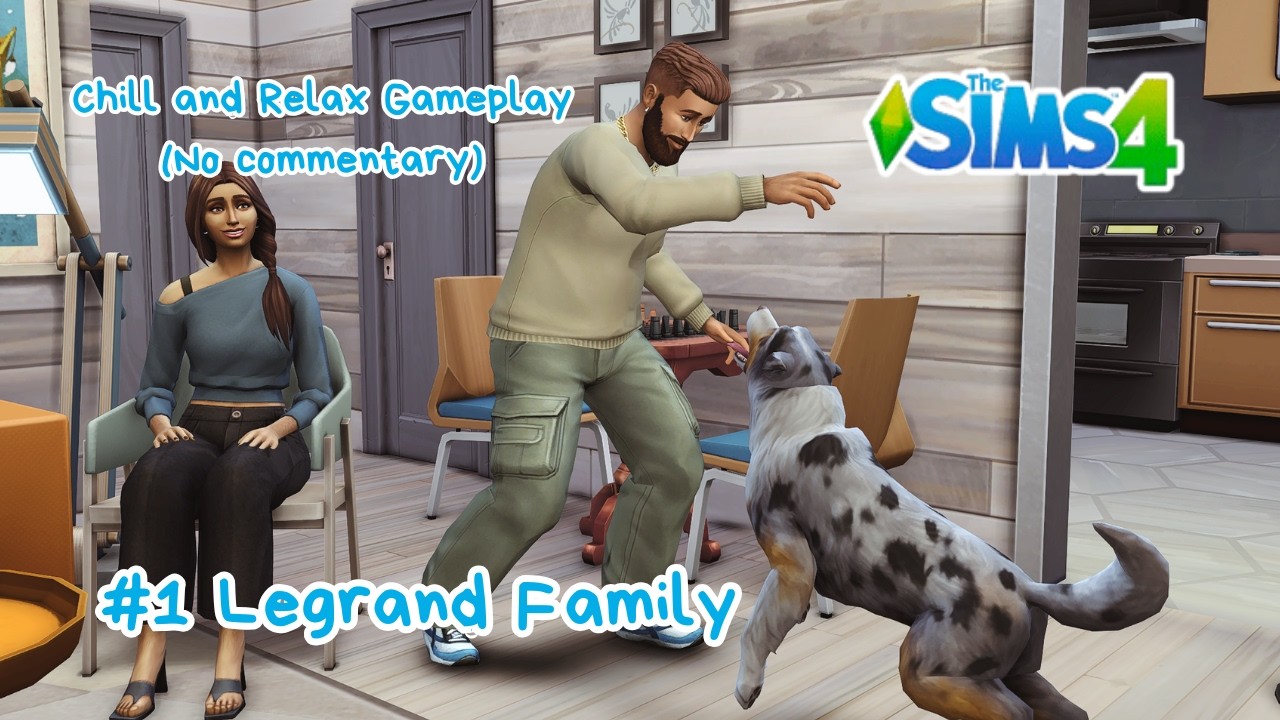 The Sims 4 | Chill & Relaxing Gameplay 🌙🎮 | No Commentary | Live Mode #1 | Legrand Family