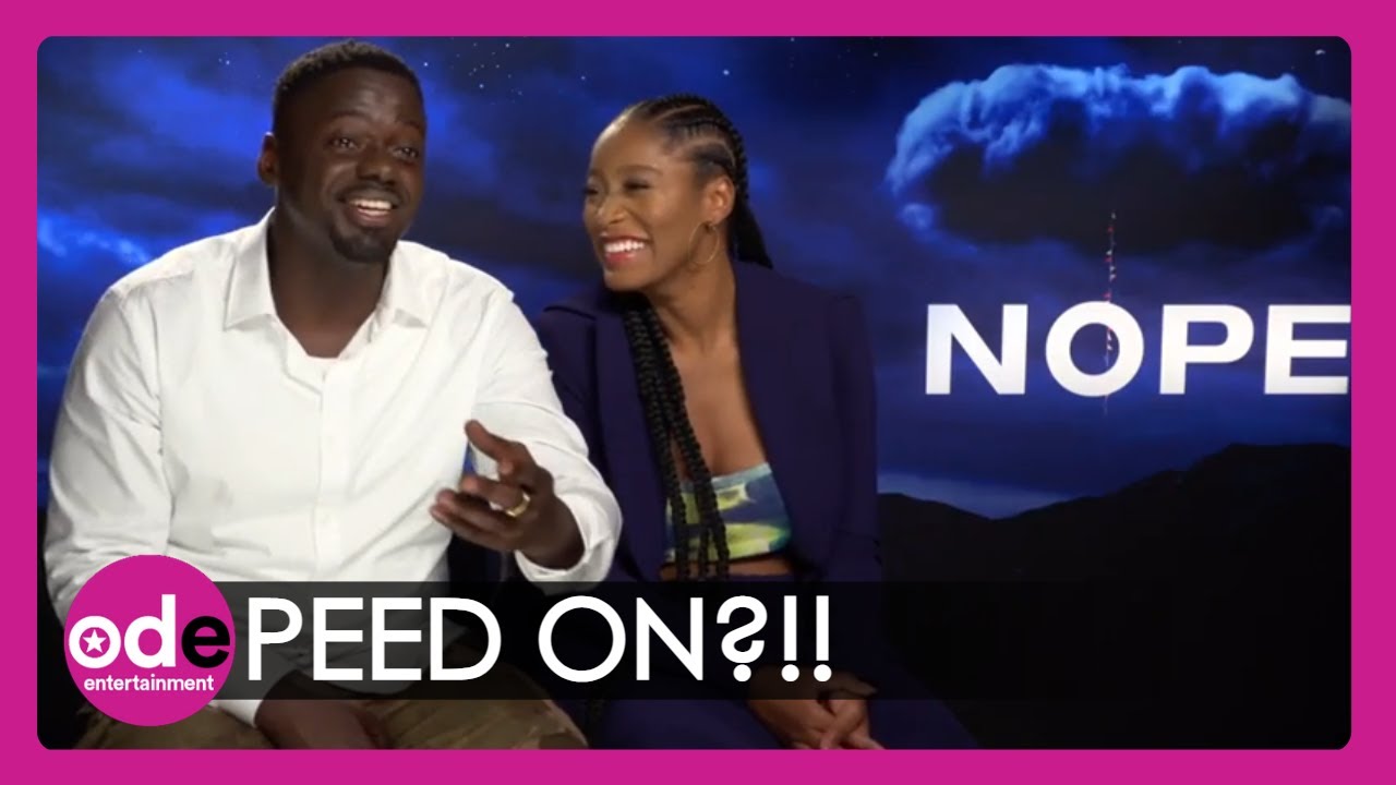 NOPE's Keke Palmer SHOCKS Daniel Kaluuya With PEEING Story!