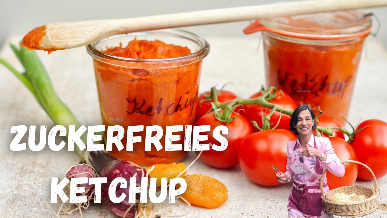Zuckerfreies Ketchup DIY - mit Dagmar von Cramm