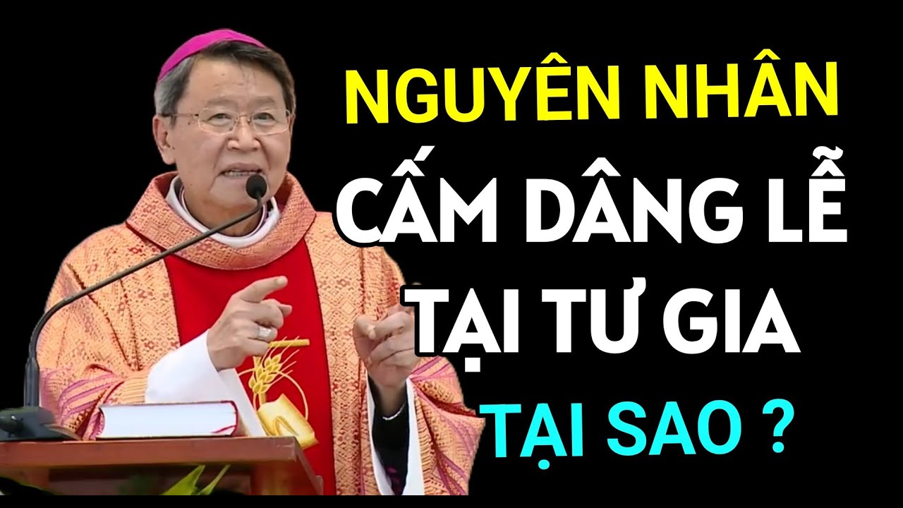 NGUYÊN NHÂN TẠI SAO NHIỀU GIÁO PHẬN CẤM DÂNG LỄ TẠI TƯ GIA | ĐỨC CHA KHẢM GIẢNG VÀ GIẢI ĐÁP THẮC MẮC