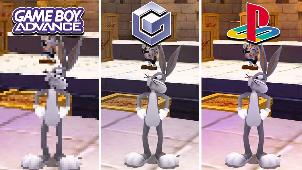 Looney Tunes: Back in Action (2003) GBA vs GameCube vs PlayStation 2 (Which One is Better?)