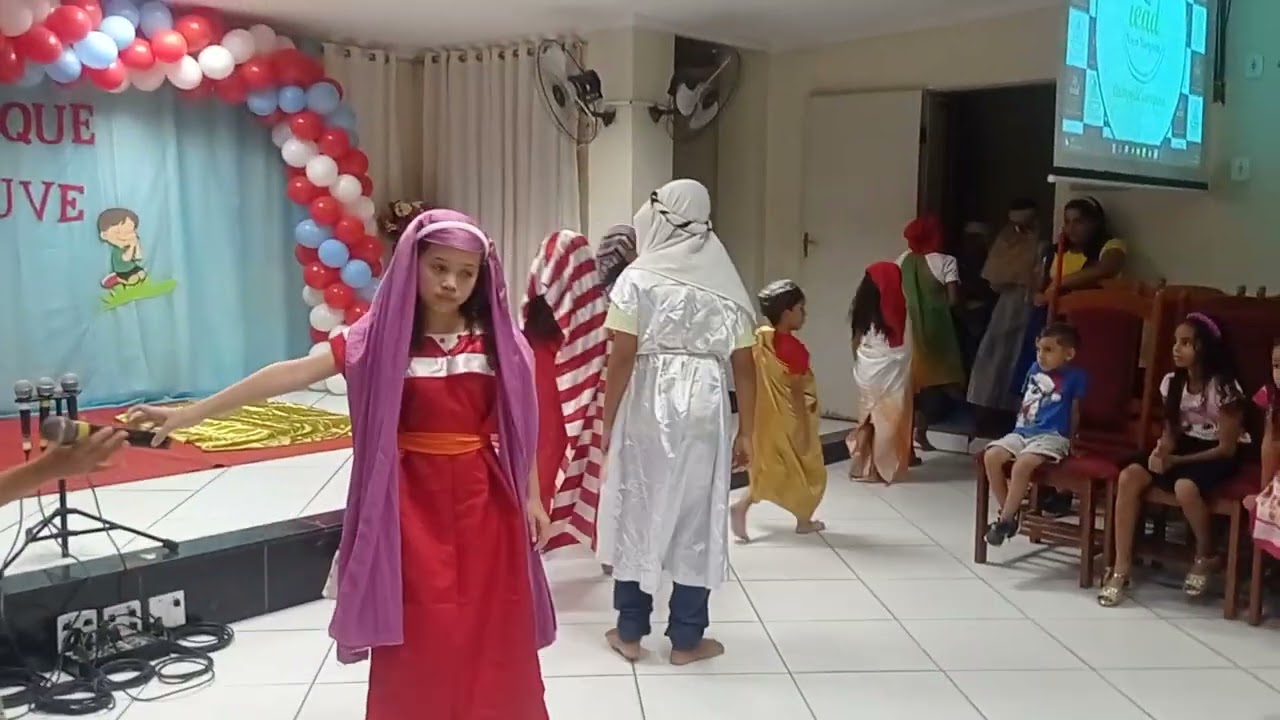 Teatro Infantil 😍 - Samuel, o menino que ouviu a Deus🙏