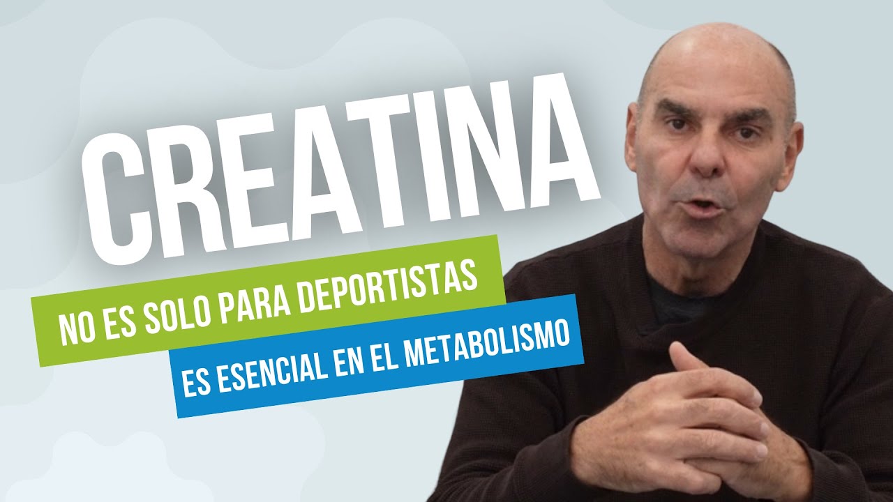 CREATINA: No es solo un suplemento para deportistas, es esencial en el metabolismo y energía.