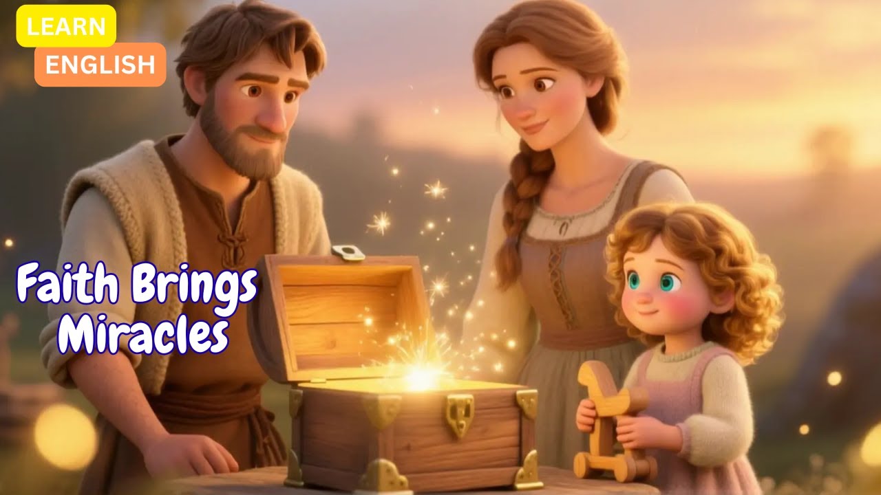 Faith Brings Miracles | learn English through story | Best way to improve English speaking