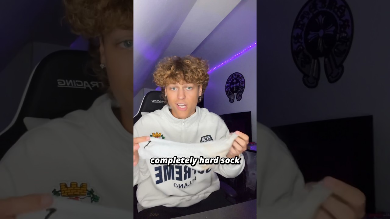 How To Make A Hard Sock 😳