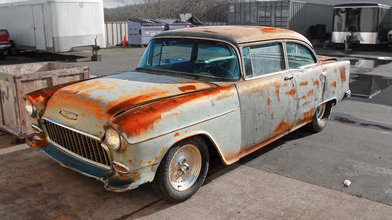 1955 Chevrolet Bel Air 2-Door Sedan LS3 Pro Touring (210 Post Car) Build Project