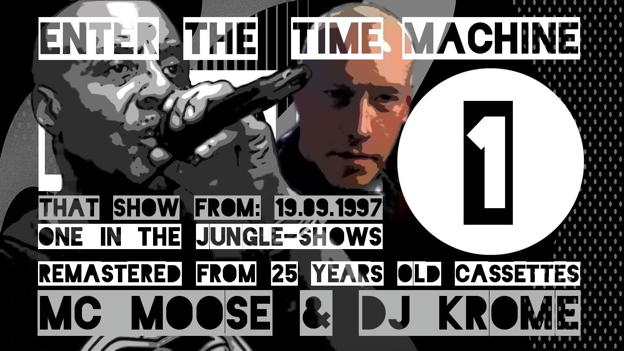 RADIO ONE - ONE IN THE JUNGLE #53 [ MC MOOSE & DJ KROME - 19//09//1997 ] jungle show