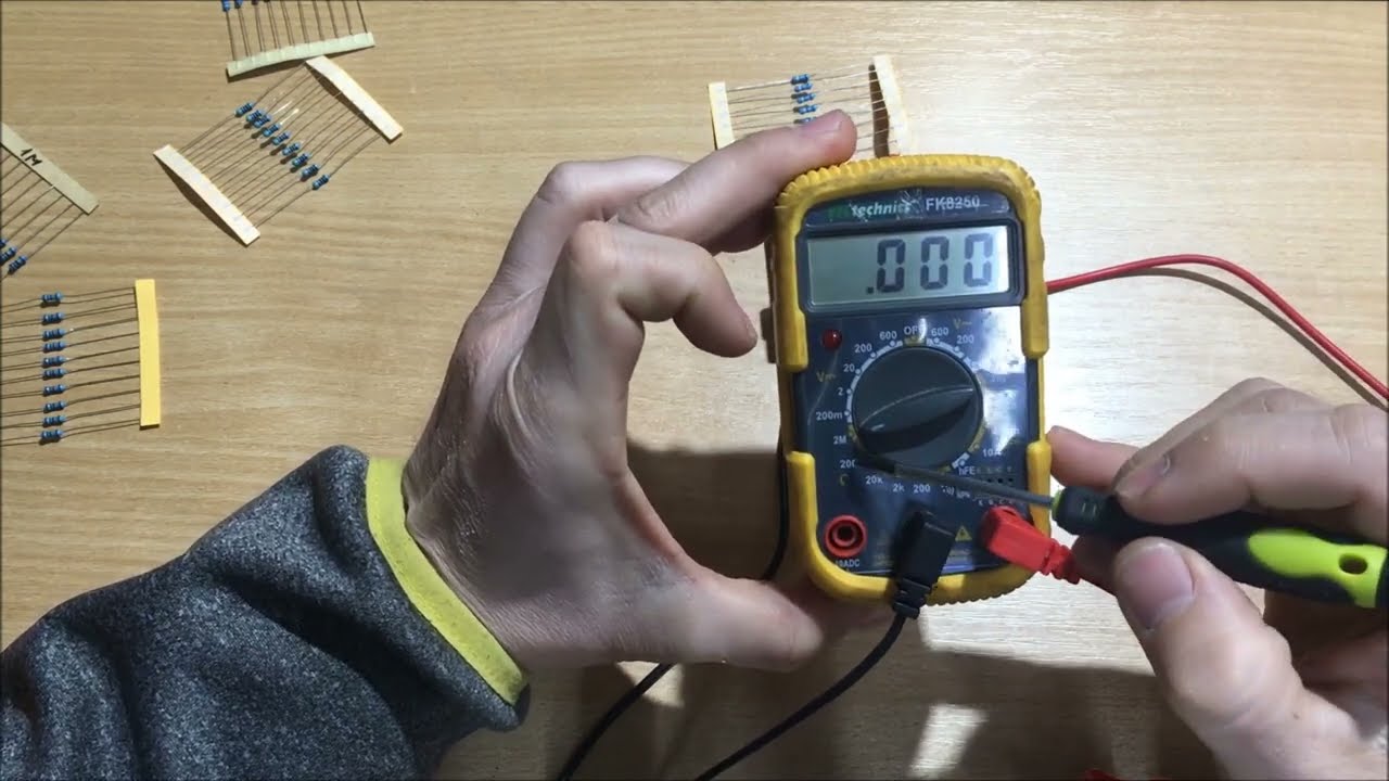 Základy měření multimetrem