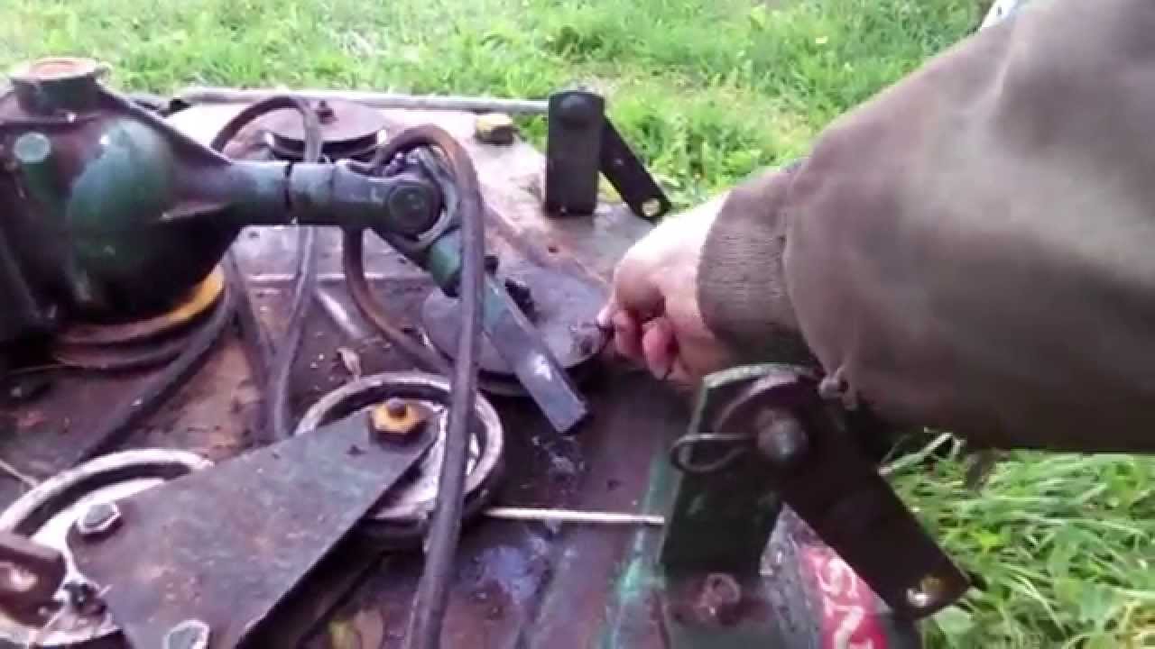 How To: Replace Bearings on Bolens 1050 42 Inch Mower Deck