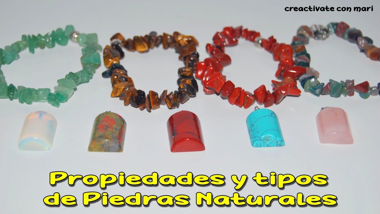 Propiedades y tipos de piedras naturales