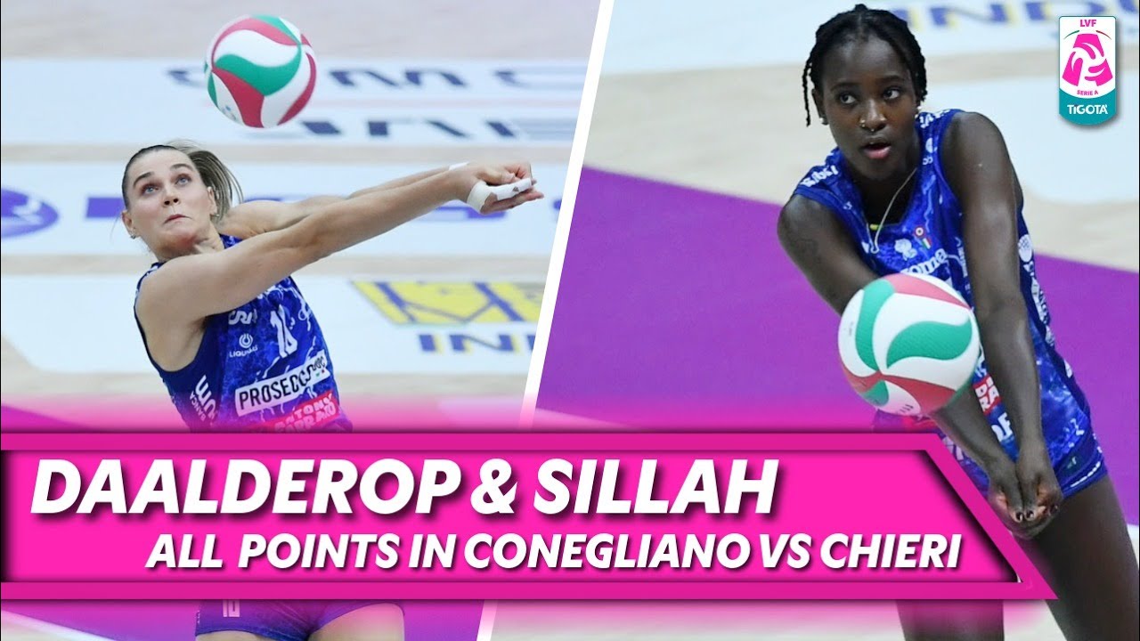 DAALDEROP & SILLAH, All points in Conegliano - Chieri | Best Performance | LVF 2025/26