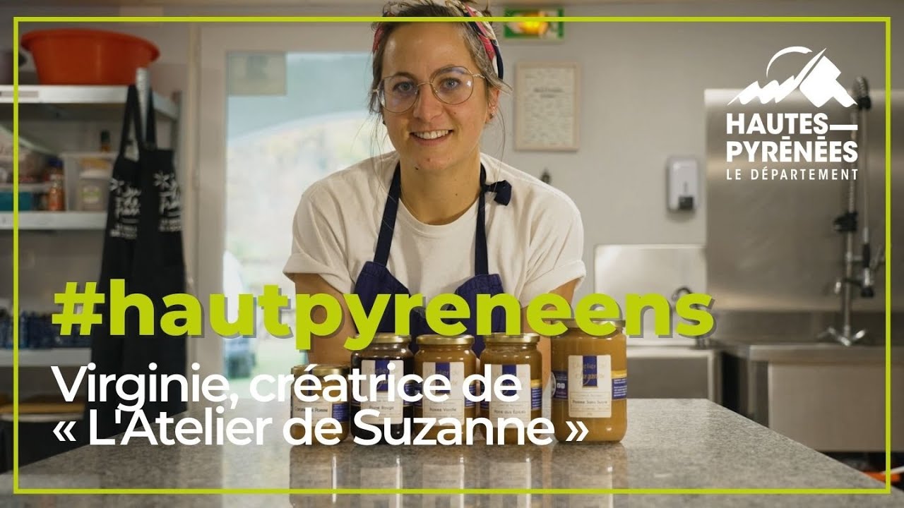 #hautpyreneens | Virginie, cr&eacute;atrice de &laquo; L'Atelier de Suzanne &raquo;