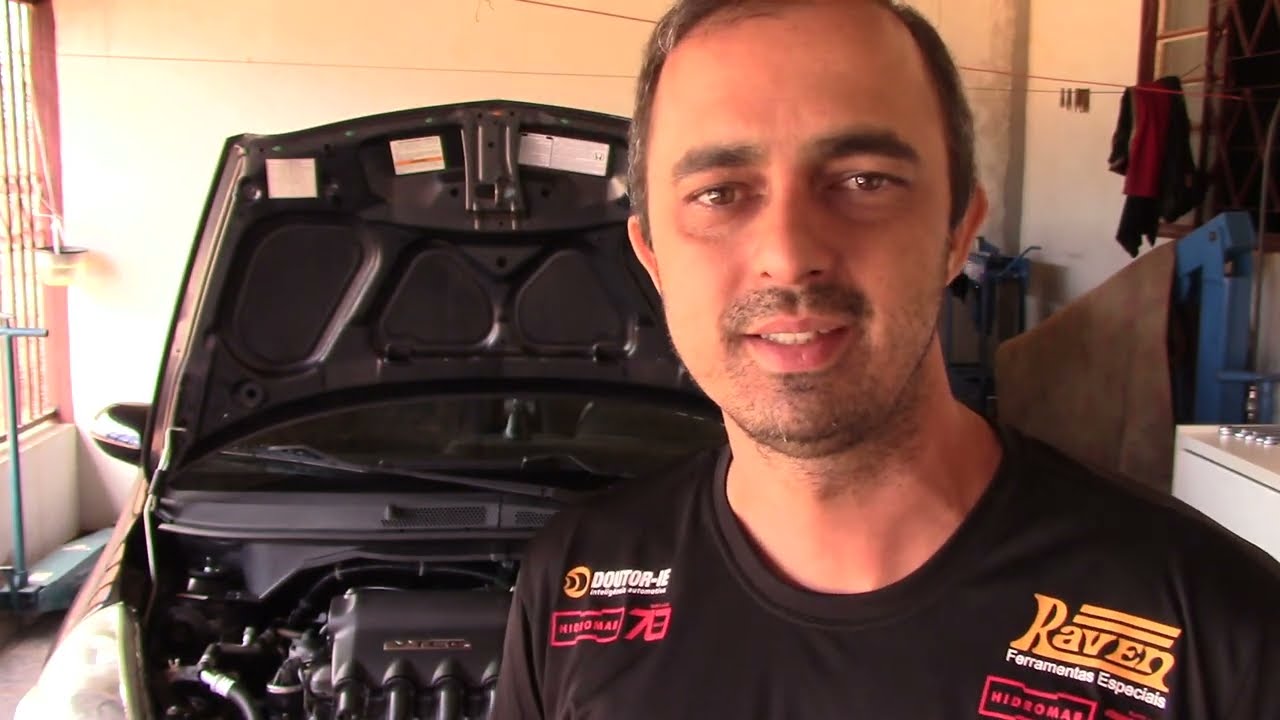 HONDA FIT EX 2006 1.5 16V Troca da Corrente de Comando + Surpresa Desagradável. EP 04