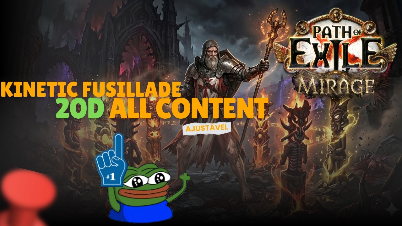 [Path of Exile 3.28] Kinetic Fusillade All Content Per 20D Max #pathofexile