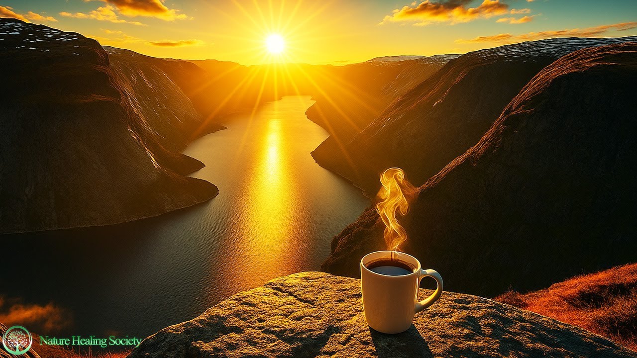 POWERFUL MORNING MUSIC ➤ Wake Up with Positive Energy 528Hz
