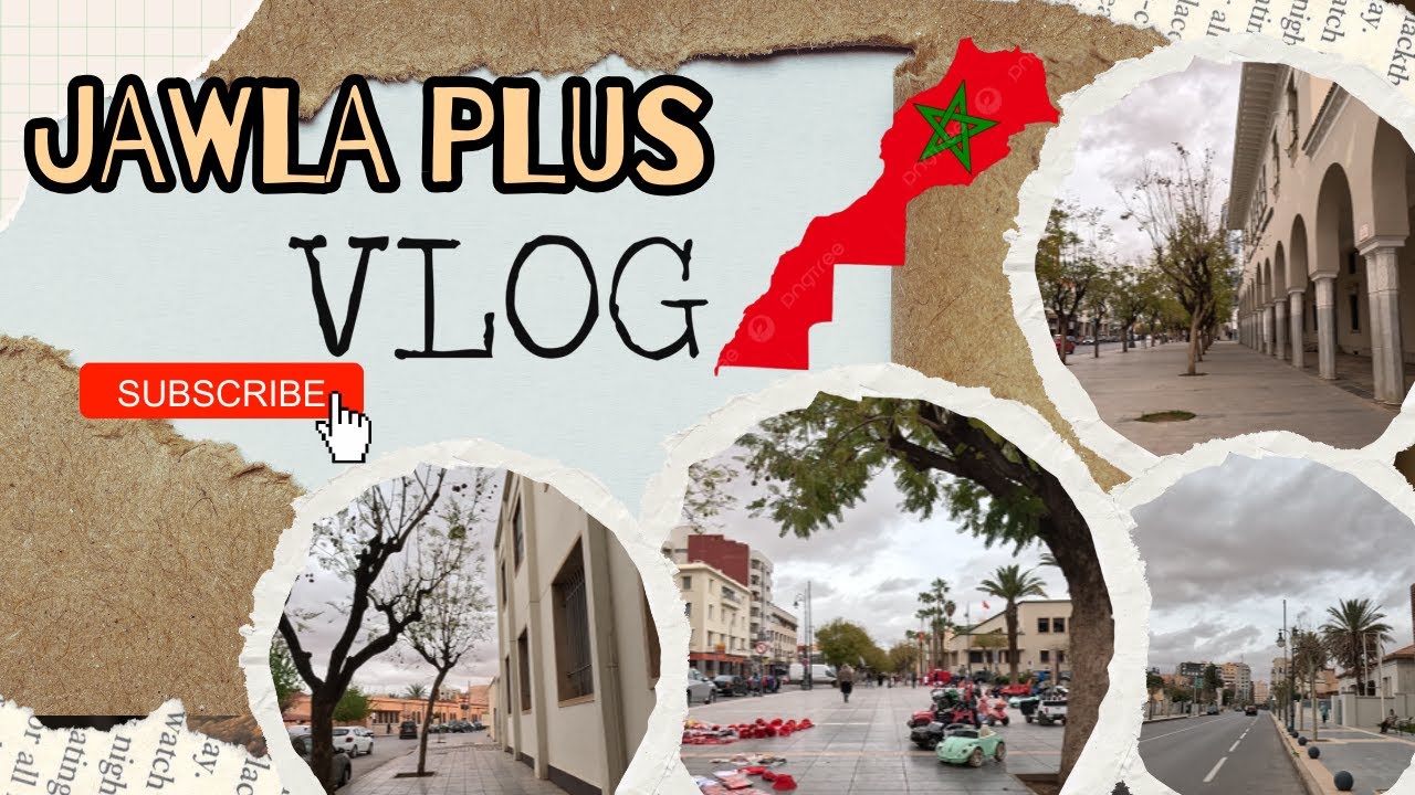 جولة مطولة في قلب مدينة وجدة 🇲🇦