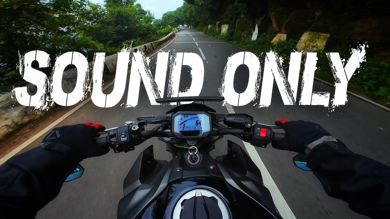 Z900 -  15 Min of Pure Engine Sound Only! [4K] Kawasaki  inline-4 sound  Use 🎧