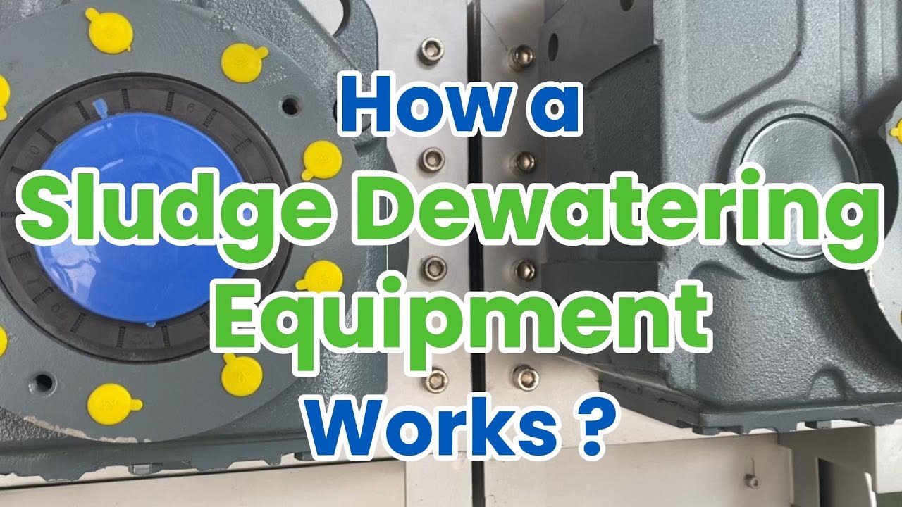 Efficient Sludge Dewatering: Enhancing Wastewater Treatment Processes
