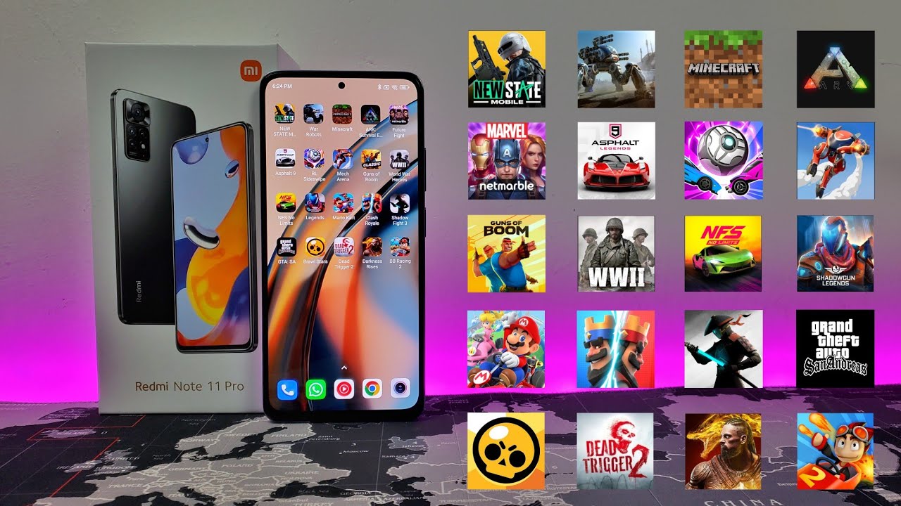 🎮 Probando 20 Juegos En El Redmi Note 11 Pro 4G 🕹️