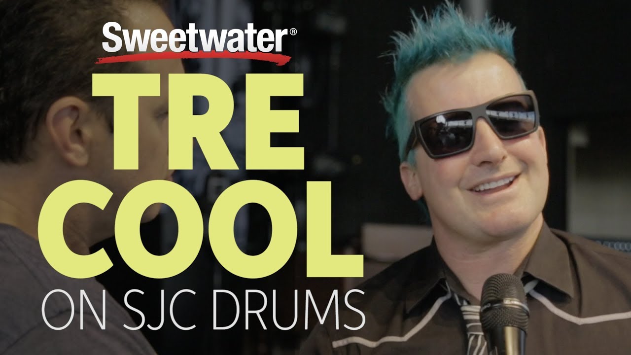 Tré Cool of Green Day Talks SJC Drums & More!