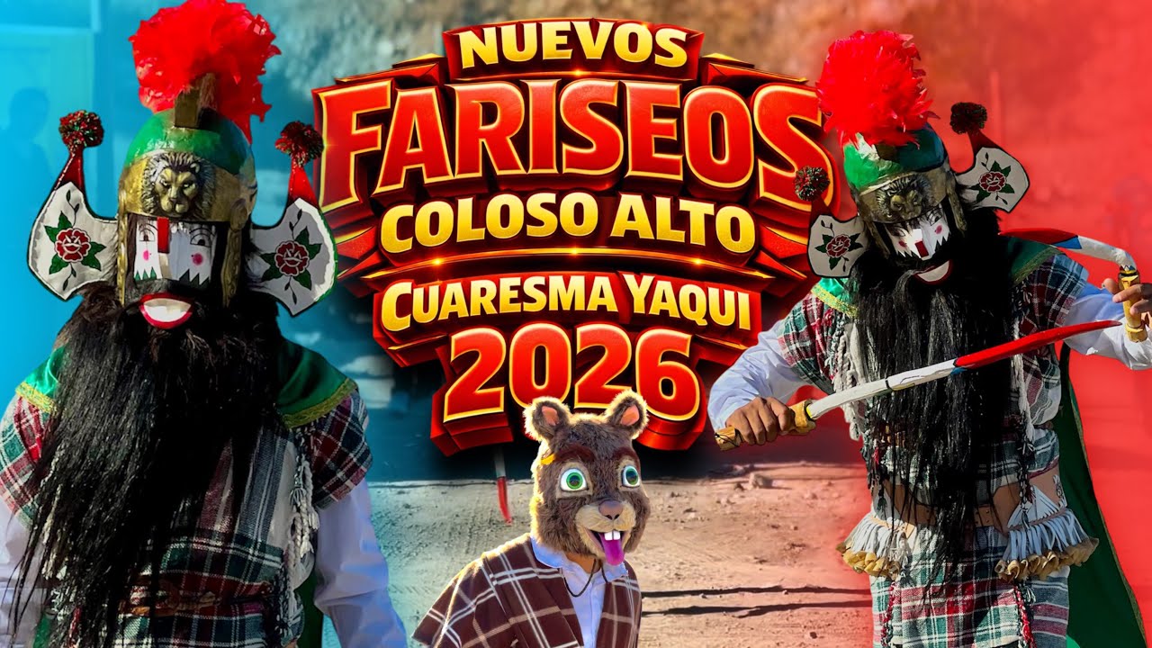 ENTRADA DE NUEVOS FARISEOS | TERCER CONTI | FARISEOS COLOSO ALTO 2026 | LOS CHICUELOS ​