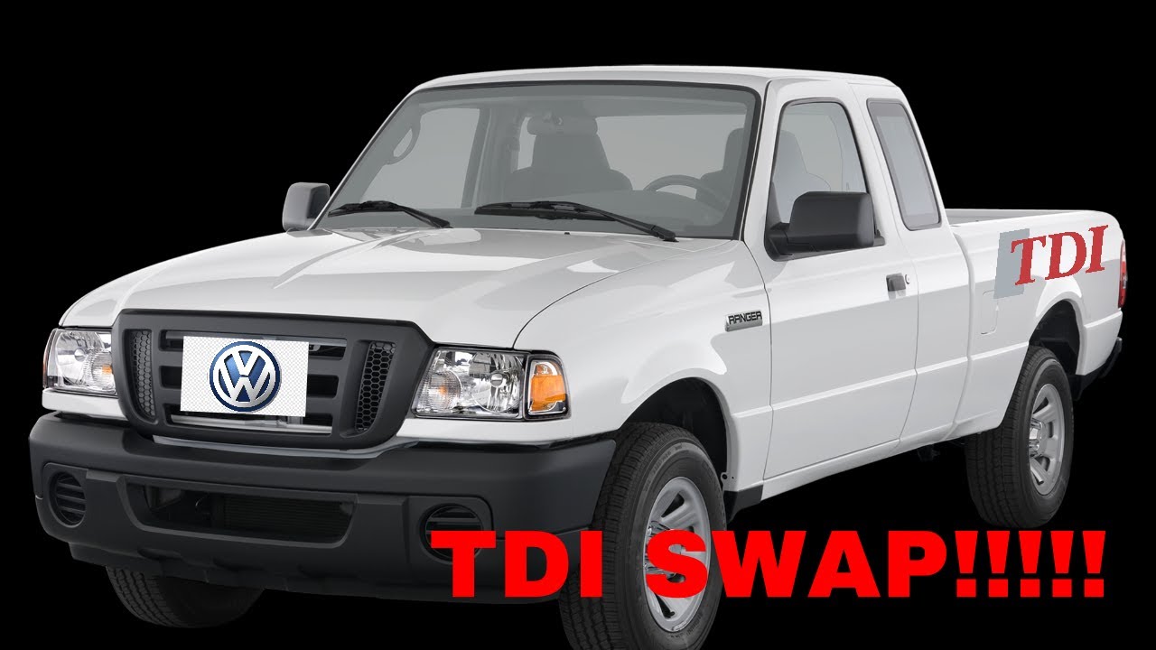 Замена двигателя на TDI в моём Ford Ranger 1998 года!