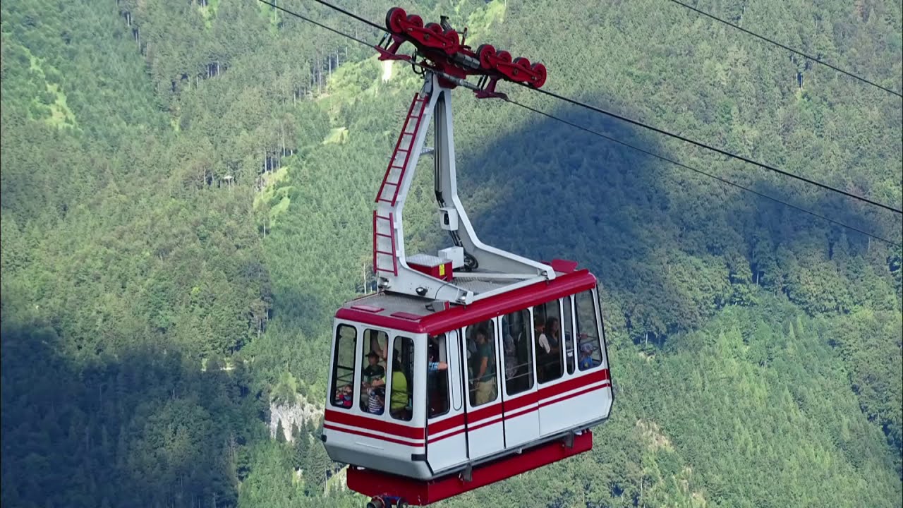 Feuerkogel Seilbahn Ebensee - Gondeln von 1985 vs. 2019