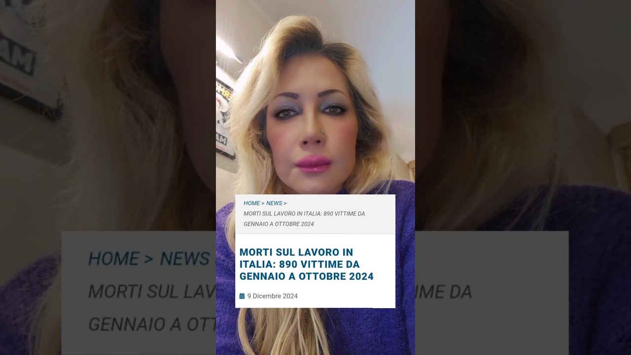 Morti sul lavoro 2024